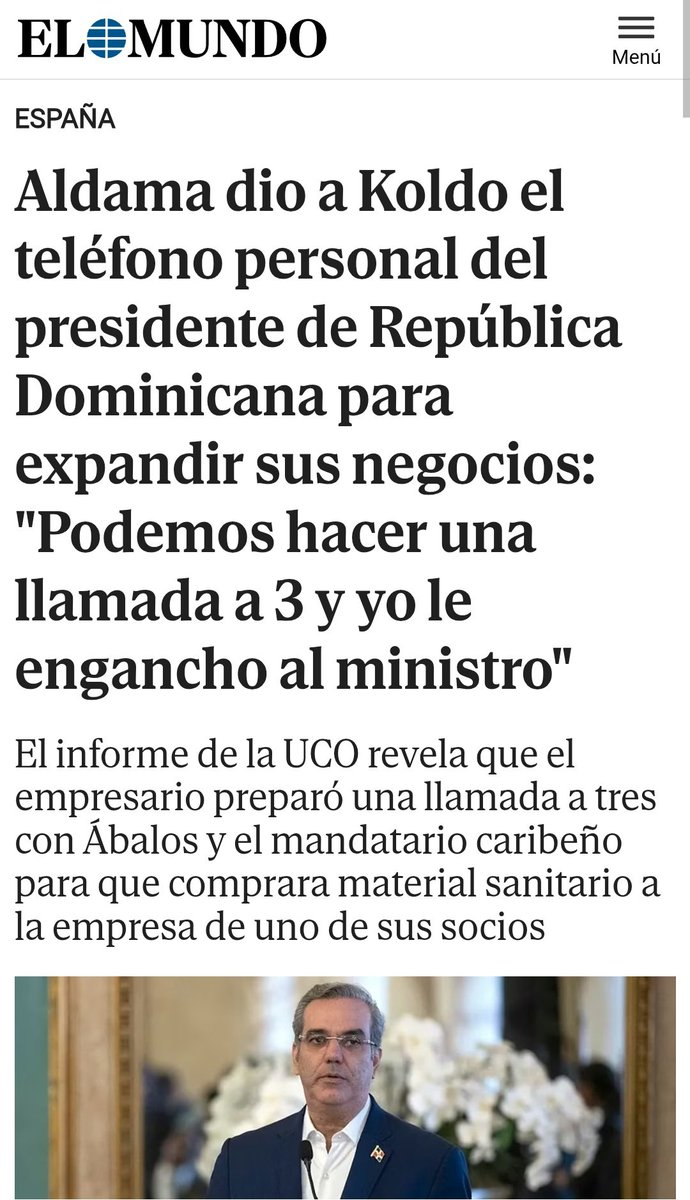 Ramón Tejada Holguín tweet media