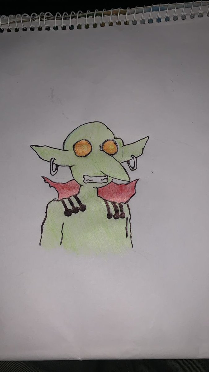 Vickygraceee's tweet photo. I did put together my level of uniqueness. Hope this finds you well. @GoblynzNFT 

This is my entry into the Goblynz verse, Simple yet with some amazing traits. https://t.co/IXJOVSuNnV