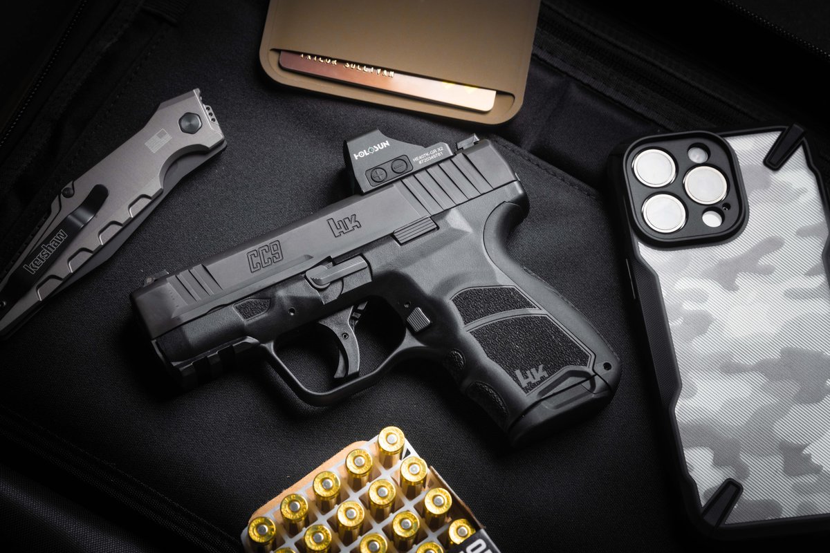 DCFGuns's tweet image. The HK CC9 keeps it simple — slim profile, solid performance.

@hecklerandkoch

#DCF #HK #HKCC9 #EDCLife #ConcealedCarry #9mm #CarryGun #KeepItSimple