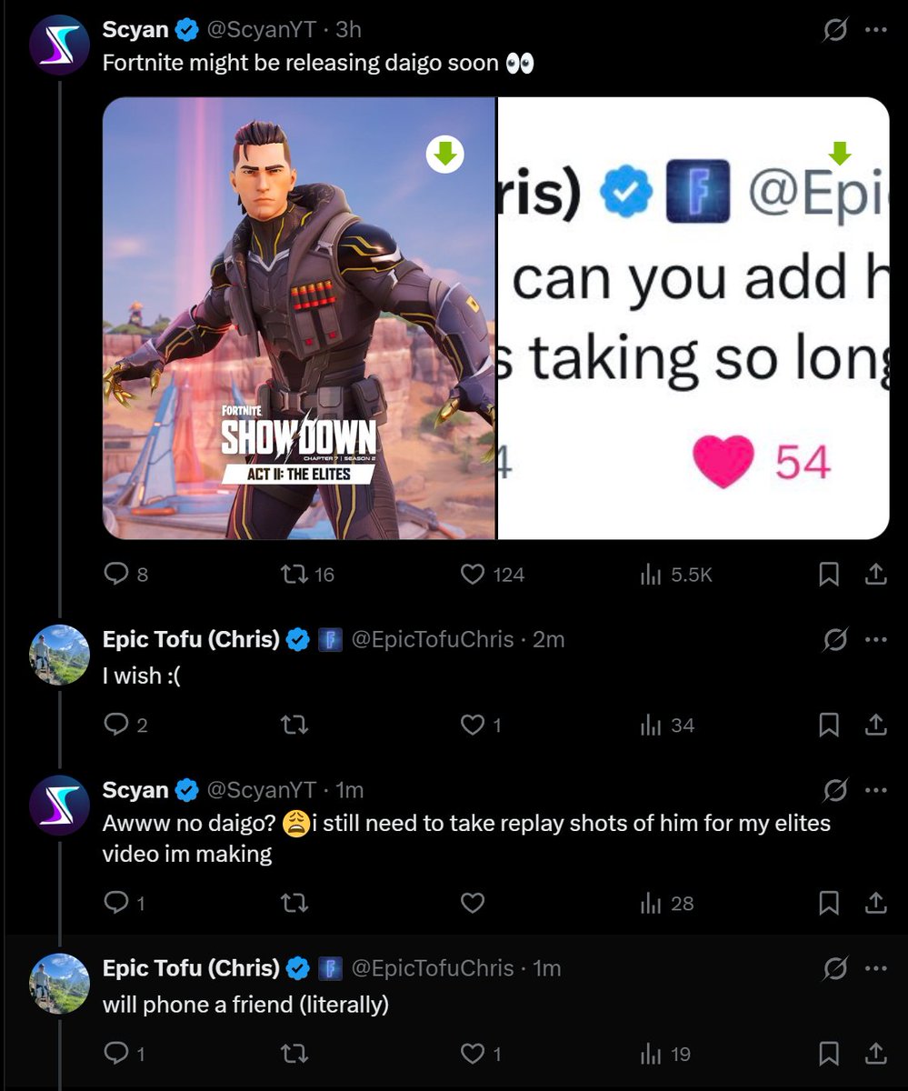 Backers | Fortnite News tweet media