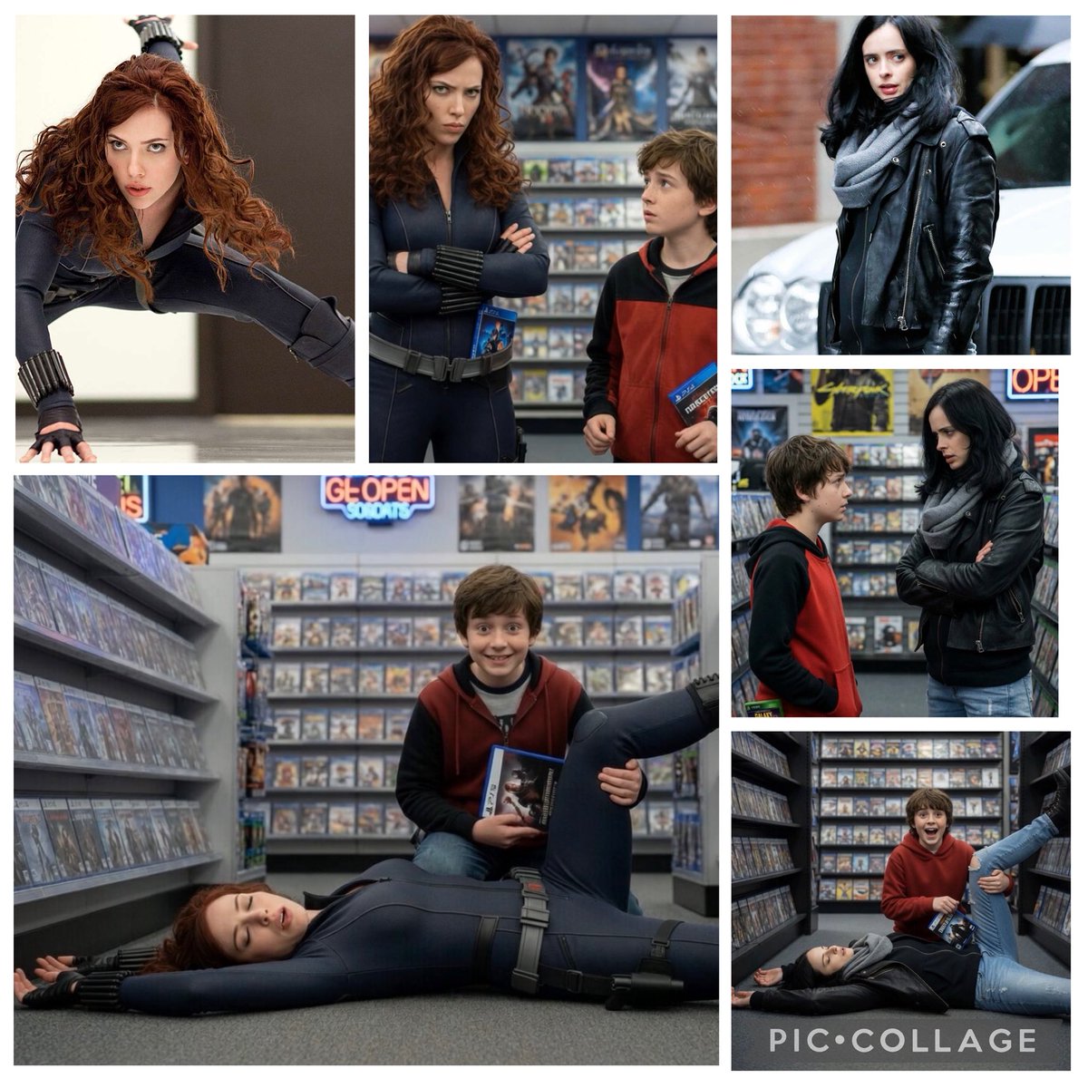 She’s knocked OUT! tweet media