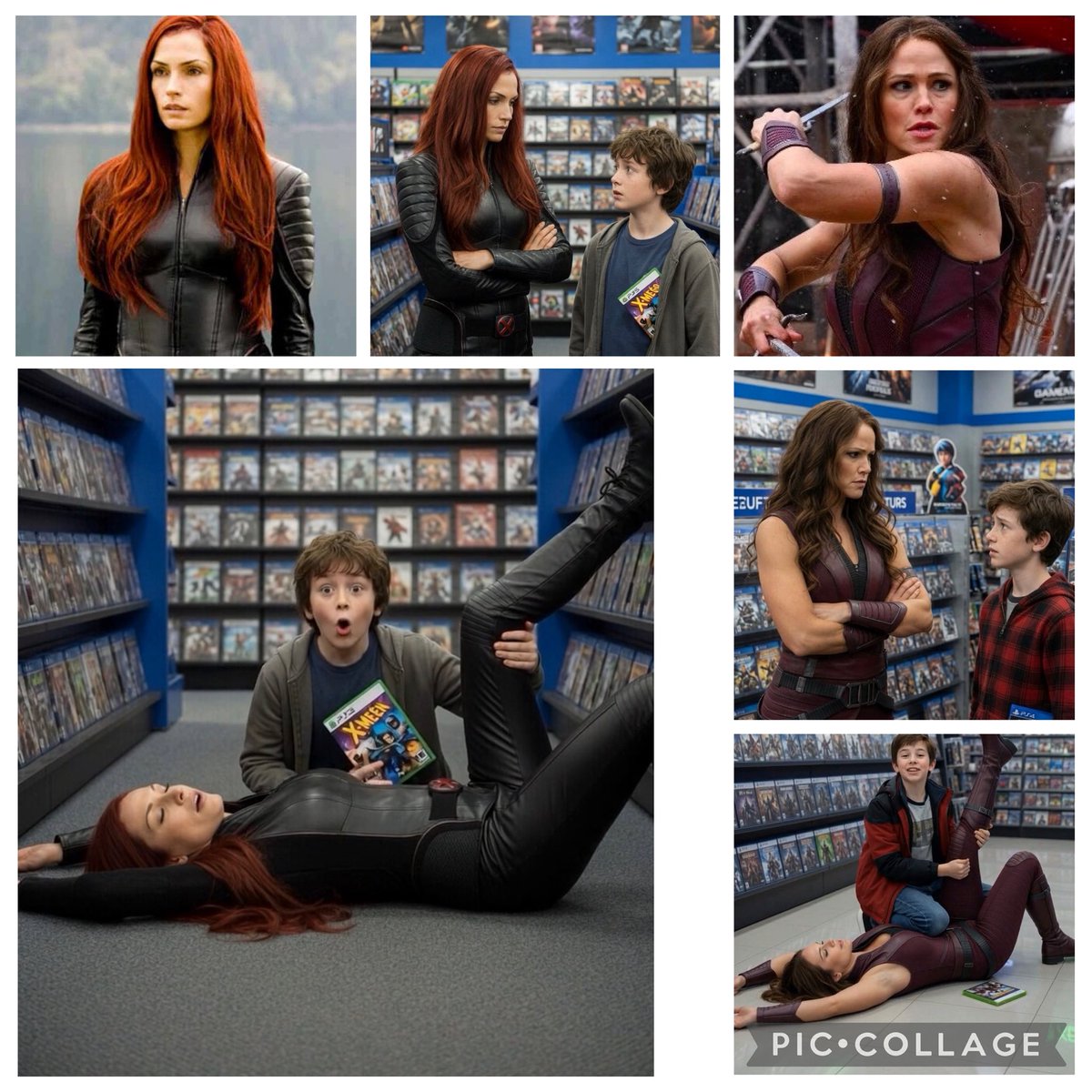 She’s knocked OUT! tweet media