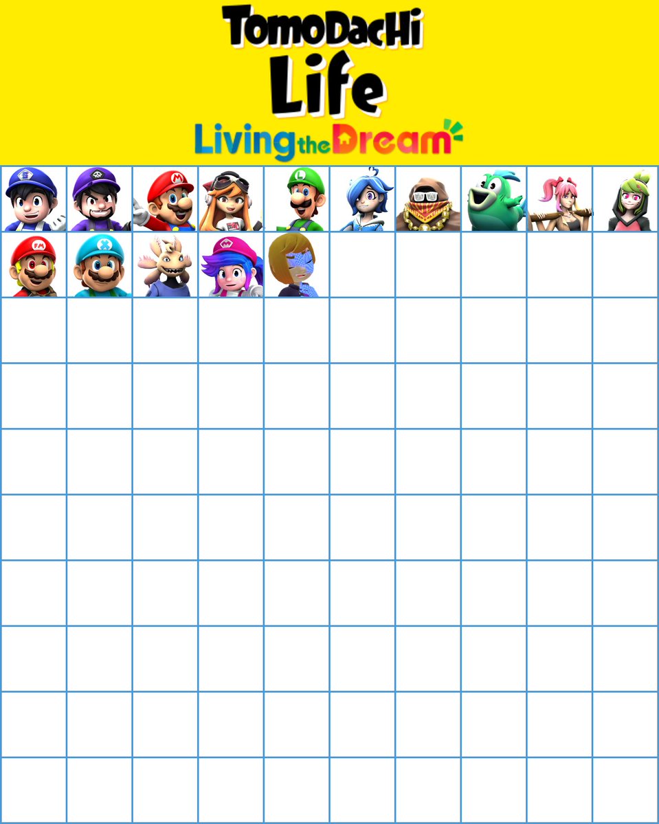 GlitchMixYT's tweet image. And since I'm trying out the game this weekend. i might as well make a list of the characters I'm gonna replicate as Miis, with the exclusion of me.
Starting with some SMG4 Characters.
Let me know what characters you'd like me to remake.
#smg4 #smg4fanart
x.com/GlitchMixYT/st…