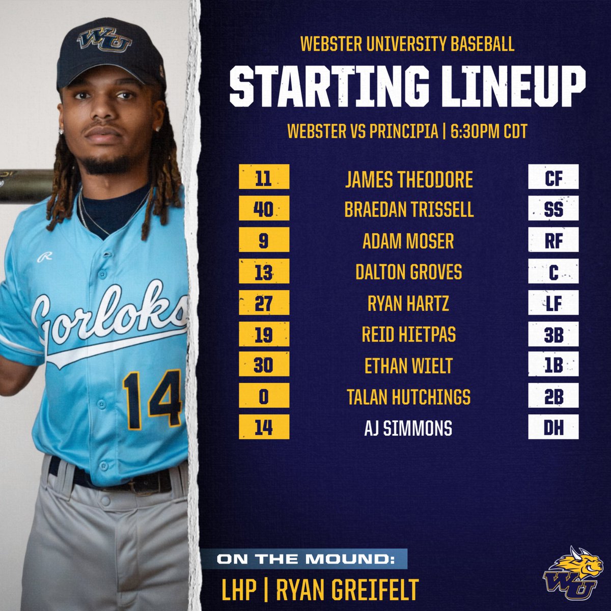 Webster Baseball tweet media