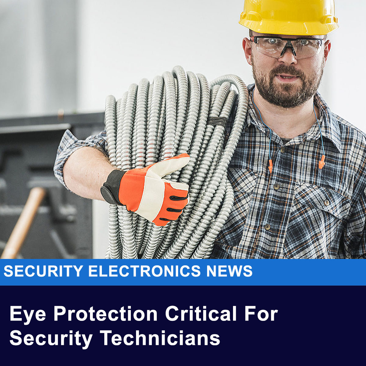 SecElecMag's tweet image. sen.news/eye-protection…
Electrical technicians working across installation, service and fault-finding environments face a risk to eyesight, particularly when working on live or recently energised systems.
#accesscontrol #alarms #videosurveillance #securityelectronicsnews