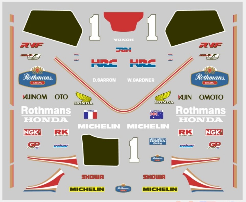 voromont's tweet image. Vamos con una vieja rockera, coincidiendo con el arranque del @FIM_EWC en la primera cita de las 24h de LeMans
#honda #rvf750 #modeling #scalemodel #scalemodelbike