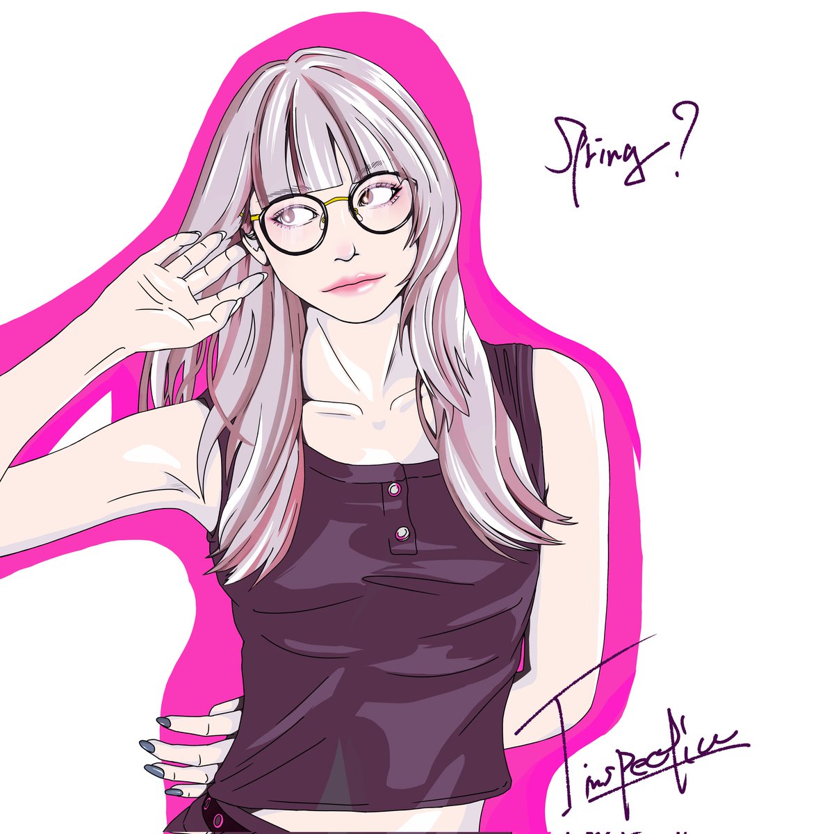 INSPECT43108492's tweet photo. やっと更新できました
ここ2ヶ月バタバタでした

#イラスト
#絵描きさんフォロバ１００ 
#桜色 https://t.co/M8NVRTbTIF