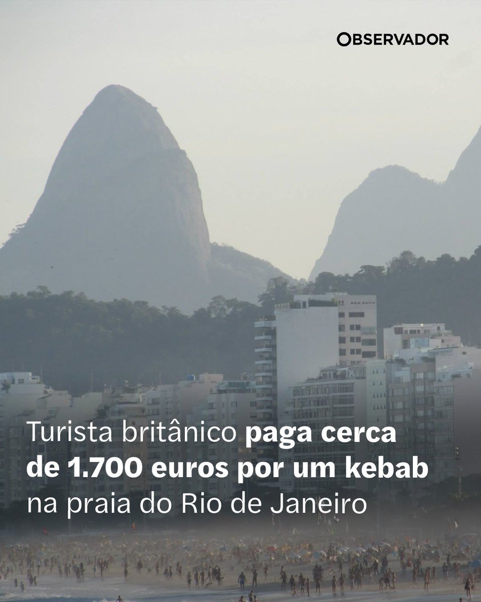 observadorpt's tweet image. Turista paga cerca de 1.700 euros por um kebab, na praia de Copacabana, após fraude com terminal de pagamento. Suspeito fazia parte de um esquema de burlas a turistas estrangeiros.

Saiba mais no link nos comentários.

(📸 Larissa Faria)

#Crime #Brasil