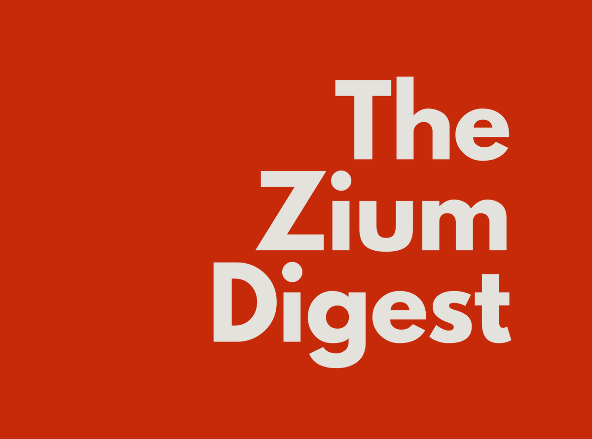 The Zium Digest (Available Now!) tweet media