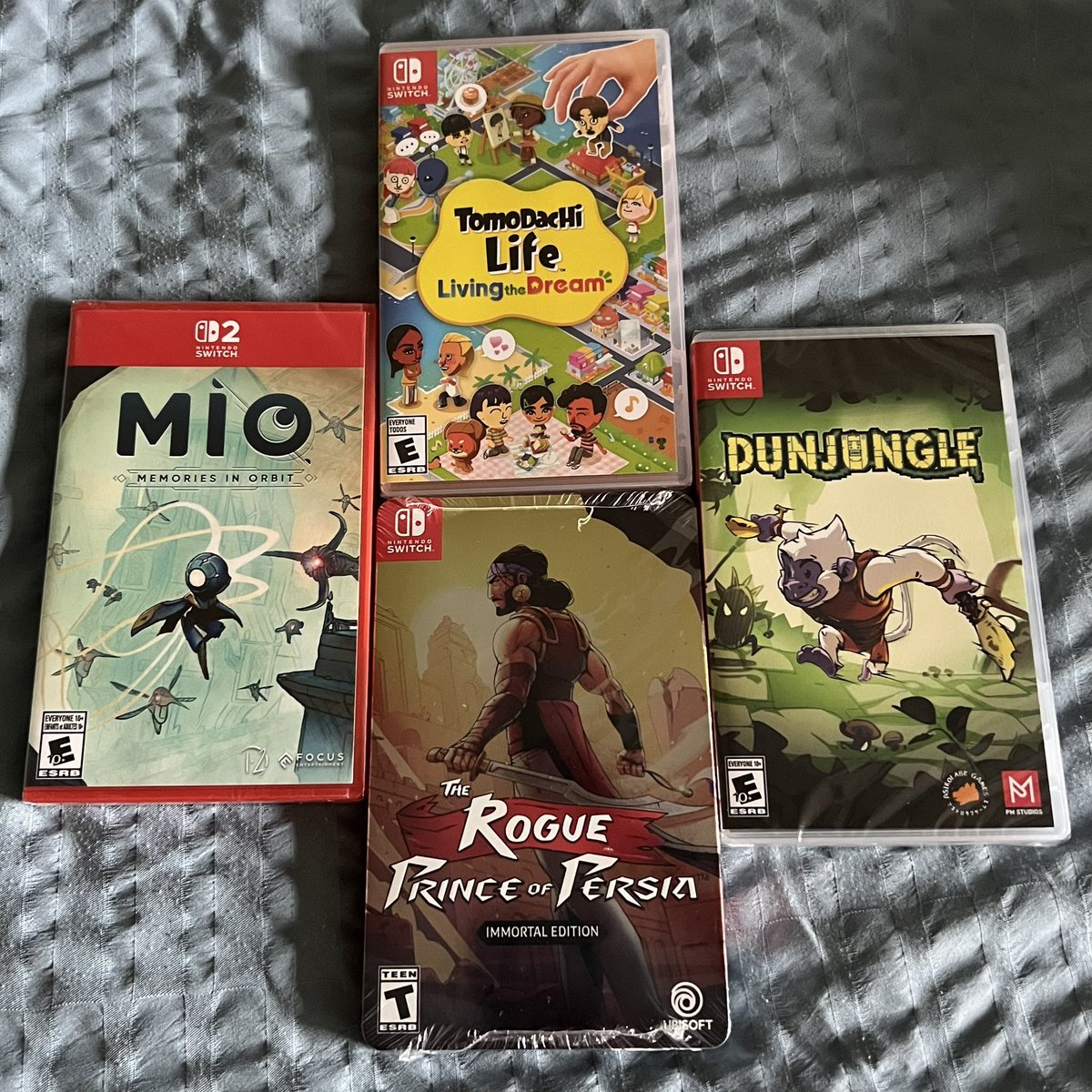 My latest haul. The Rogue Prince of Persia came in a steel book. Neat! #games #videogames #gaming #gamecollecting #gamers