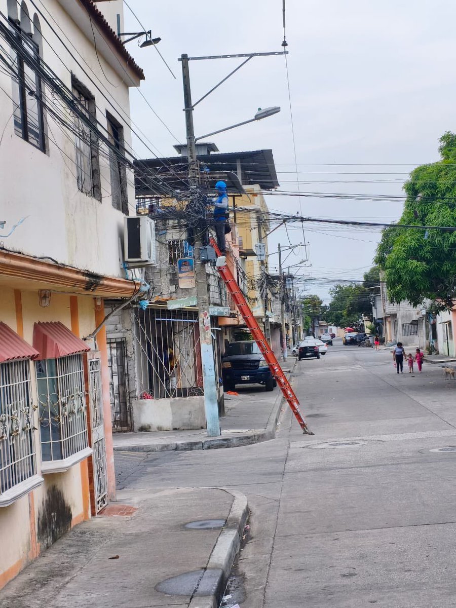 CNTinforma's tweet photo. En #Guayaquil, conectamos a 800 familias de la zona 4, que comprende sectores como Guasmo, Floresta e Isla Trinitaria, mediante instalaciones y migraciones a fibra óptica. 🛜

Nuestro despliegue llega cada vez más lejos, llevando tecnología de punta y conectividad de calidad. 🚀 https://t.co/6tIwxL2fas