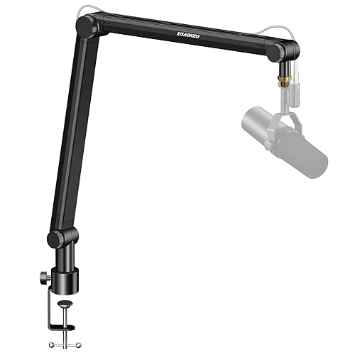 bae_bair's tweet photo. An item on my Throne wishlist just got fully funded: Aokeo Mic Arm, Boom Arm Microphone Stand Desk with Mount Clamp Cable Management Channels Detachable Riser 5/8" Thread Adapter for Blue Yeti Snowball Hyper X QuadCast. Thank you! https://t.co/bw25RgEeTR #Wishlist #Throne https://t.co/HbWPmjJVYG