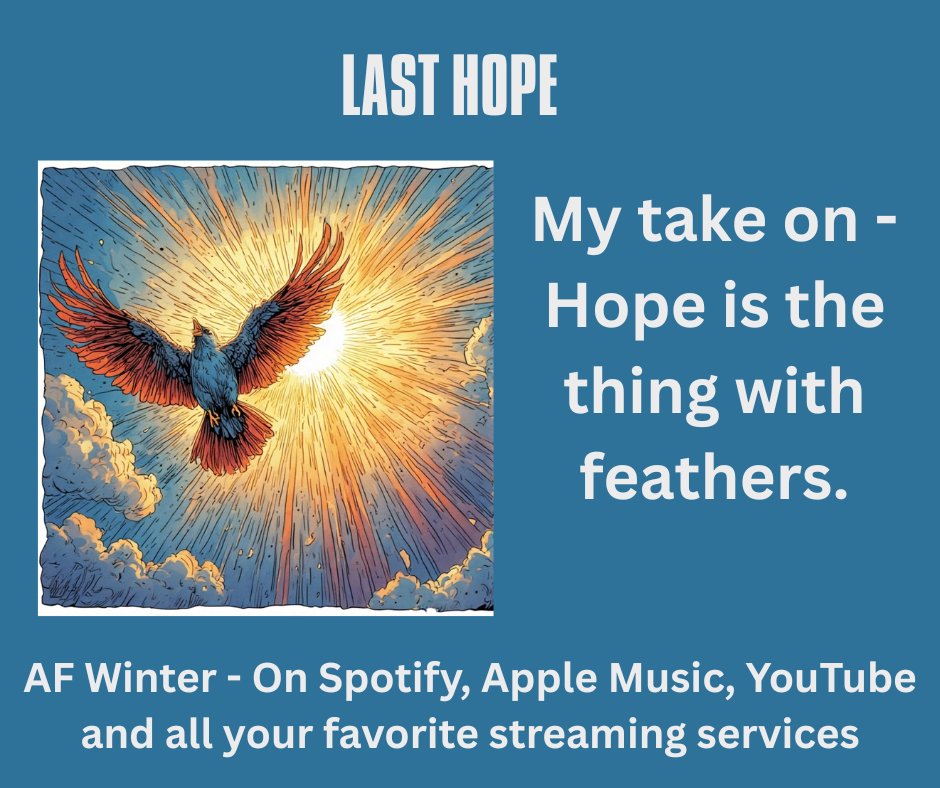 AFWinter21099's tweet photo. My latest song release is the first one I wrote for my podcast. Enjoy. https://t.co/TlkgBiOtK8