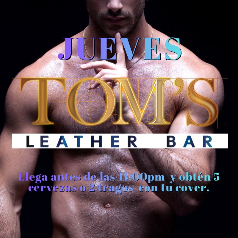 TOM'S Leather Bar tweet media