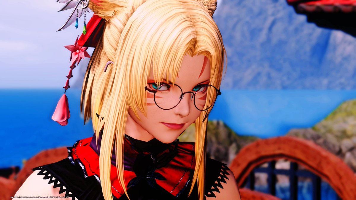 HikariNanatsuki's tweet image. おはようございます！🥰
素敵な一日をお過ごしください！❤️
今日も頑張りましょう！😊
LLを楽しんでください！😋
#miqote #screenshot #EorzeaPhotos #gpose #Dawntrail #gposer #ミコッテ #おはミコ #本日のミコッテ