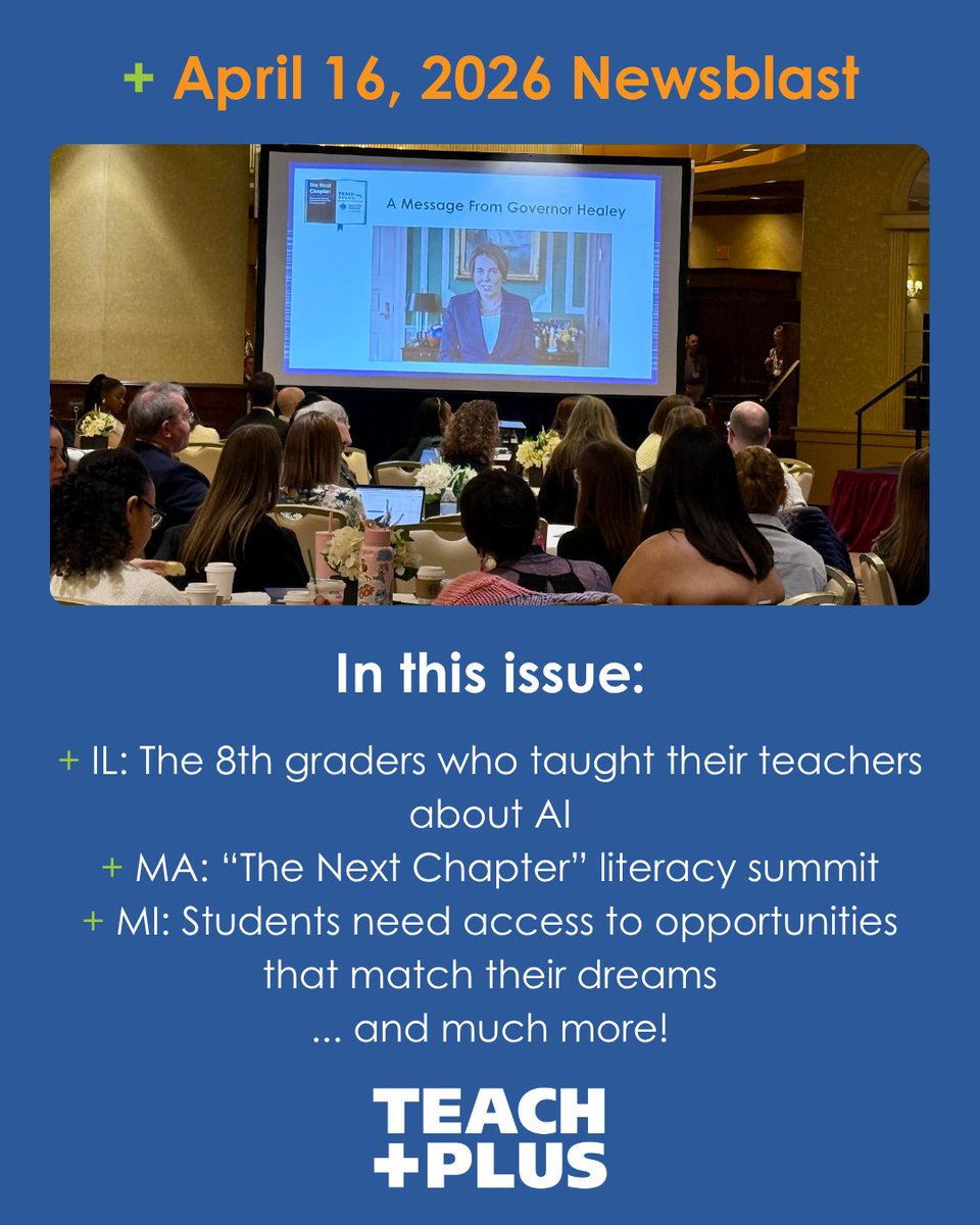 Teach Plus tweet media
