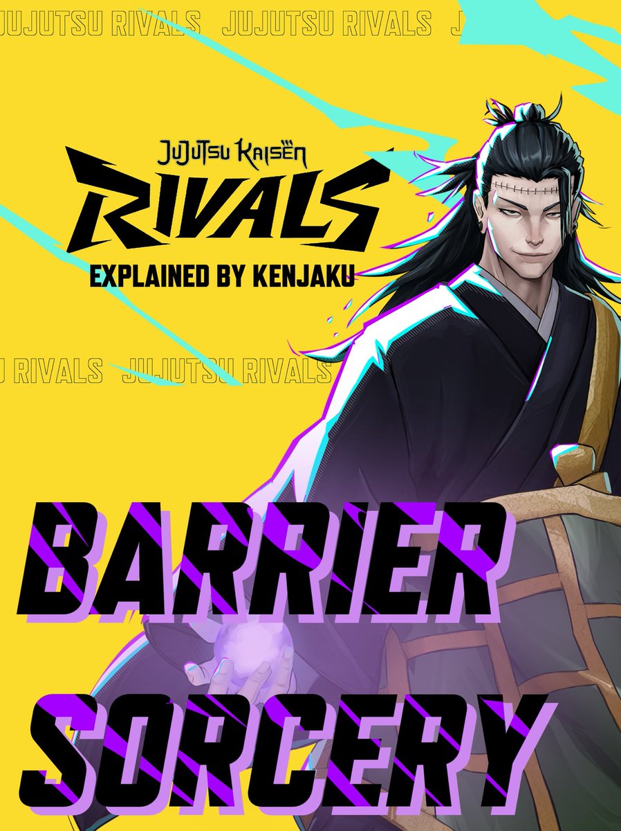 Jujutsu Rivals Gameplay Mechanic:
Barrier Sorcery

THREAD ⬇️