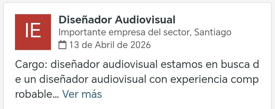 sebasti67045016's tweet image. Esto es lo que más me quema! O es diseño o es audiovisual, pero por que carajos piden ser diseñador a un audiovisual? Y cuando uno postula a un trabajo, y ven que no manejas las herramientas de un diseñador NO TE LLAMAN!!!! 😤😤😤😤
#nomasabusos #audiovisual #digno #chile