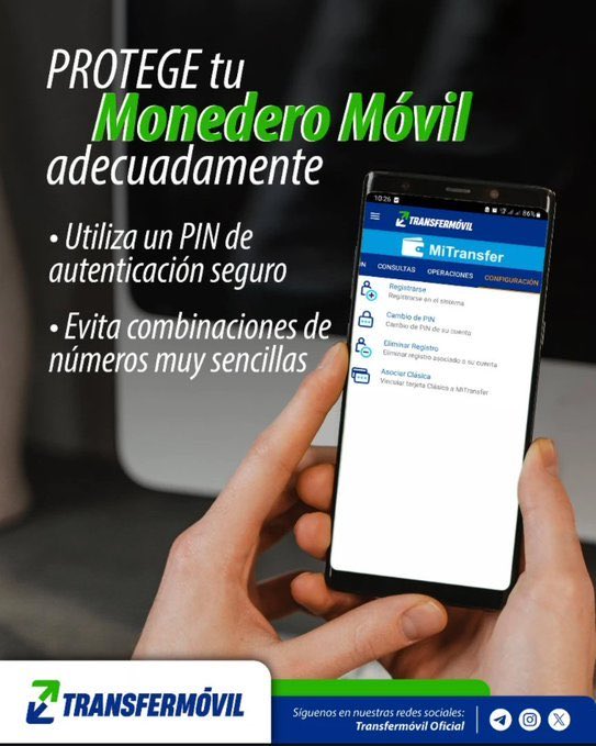 #ConsejoÚtil 
#Transfermóvil