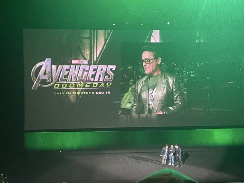 GeekZoneGZ's tweet photo. ¡Robert Downey Jr. llegó! #CinemaCon https://t.co/EWx0tGR1Sh