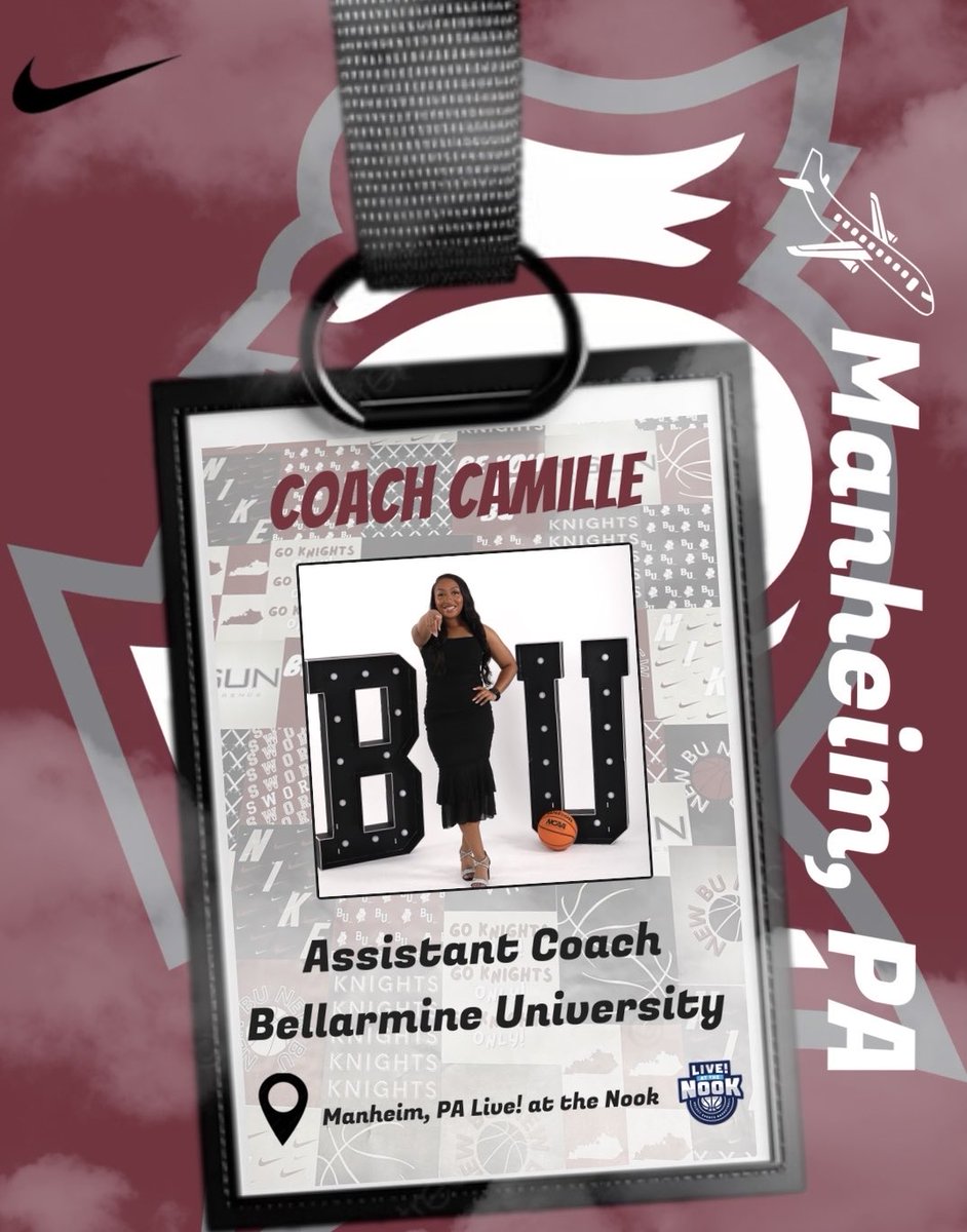 camillemclellan's tweet image. BOOM! See you Live at the Nook 🏀👀 #Recruiting #GoKnights ⚔️ #D1 #SpookyNook #Manheim