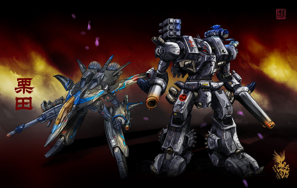 I'm Victor, i draw mecha #Portfolioday
