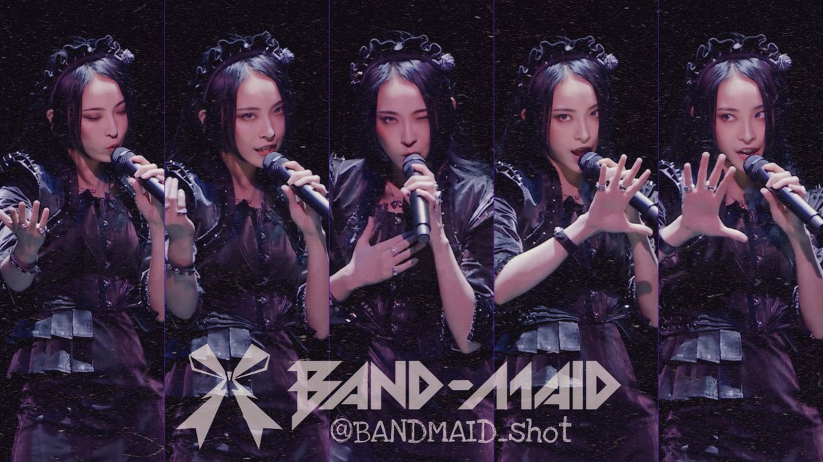 BAND-MAID_Shot tweet media