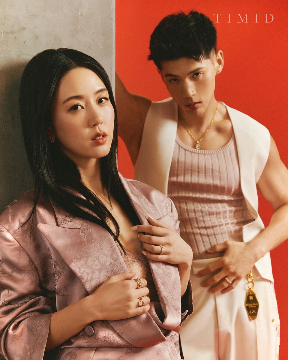 timidmag's tweet image. More images of BEEF's Matthew Kim &amp;amp; Seoyeon Jang from our photoshoot.

Read their interview here: timidmag.com/features/matth…

#BEEF #MatthewKim #BM #KARD #SeoyeonJang