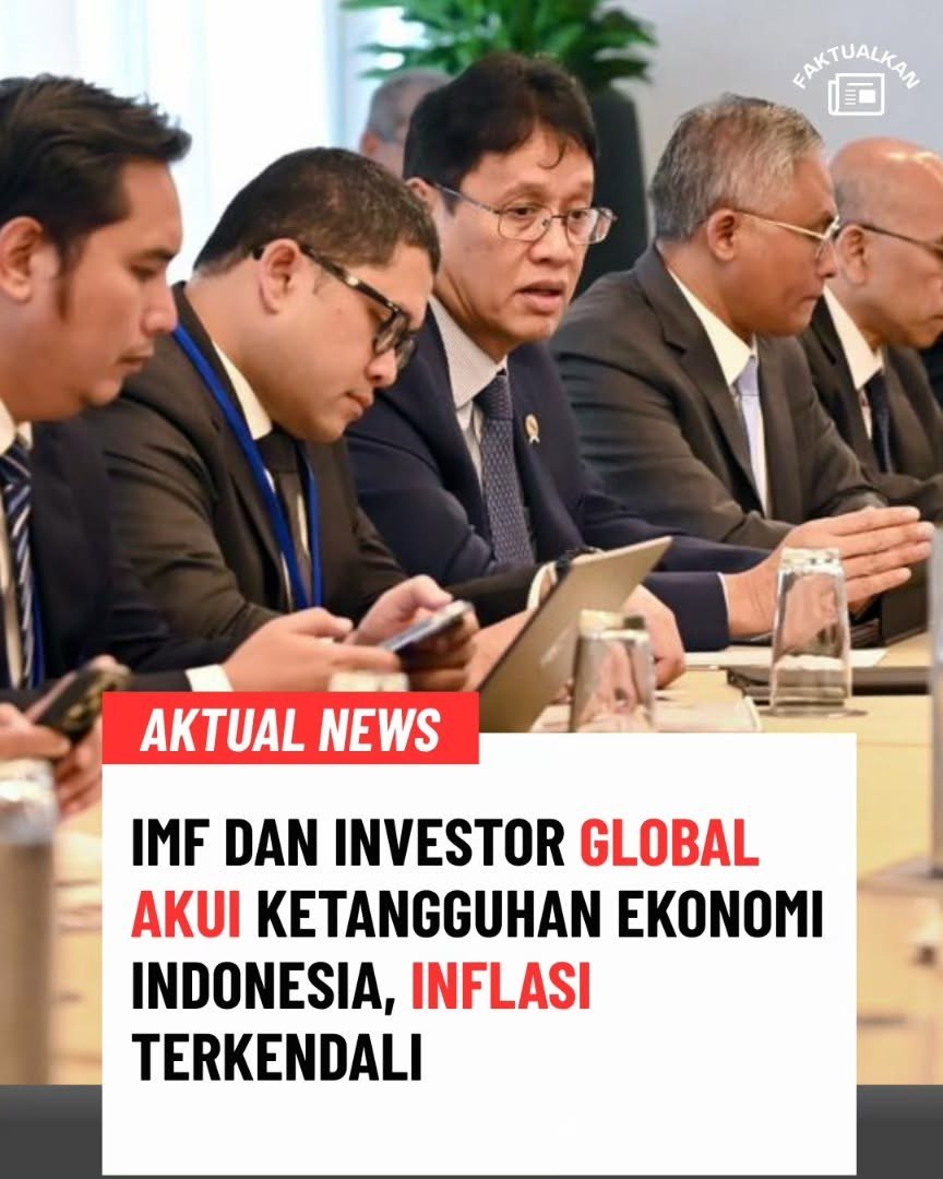hadadkarakin's tweet photo. Stabilitas ekonomi kita dipuji IMF. Kepercayaan investor makin kokoh, ekonomi makin tumbuh. #jagaindonesia #wargajagawarga https://t.co/ONgEuiXDrE