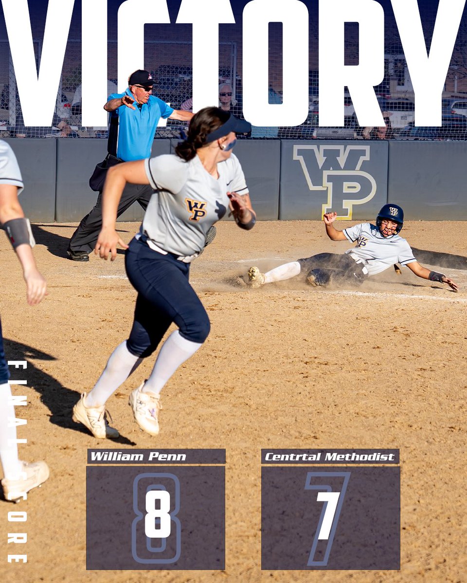 WPUAthletics's tweet photo. VICTORY! Softball sweeps Central Methodist with an 8-7 walk off win in game two! https://t.co/IBLiq6wdRf