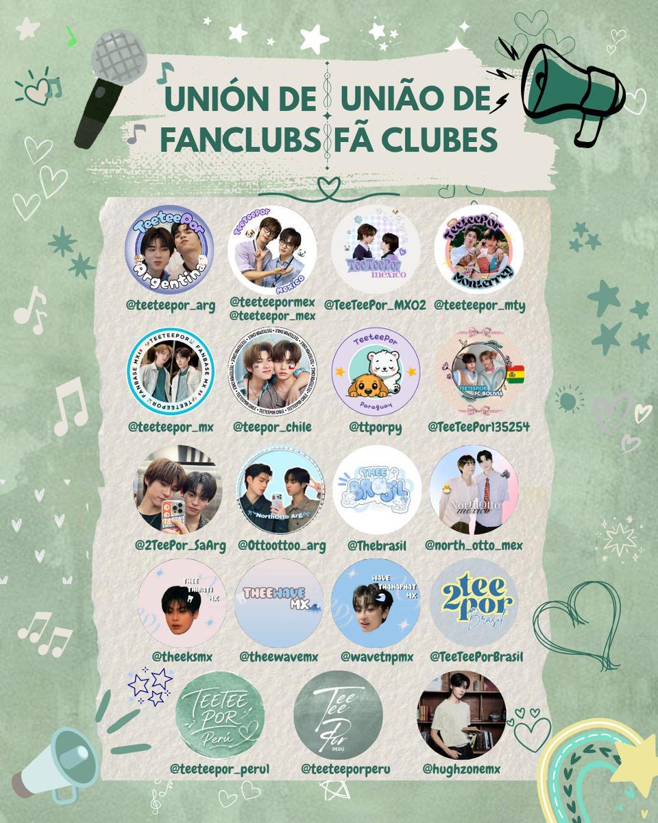 teeteepor_mex's tweet photo. ¡𝗨𝗡𝗜𝗢́𝗡 𝗗𝗘 𝗙𝗔𝗡𝗖𝗟𝗨𝗕𝗦 𝗣𝗢𝗥 𝗘𝗟 𝗚𝗥𝗔𝗡 𝗙𝗜𝗡𝗔𝗟 𝗗𝗘 𝗗𝗨𝗔𝗡𝗚 𝗪𝗜𝗧𝗛 𝗬𝗢𝗨! 
🇦🇷🇲🇽🇨🇱🇧🇷🇵🇪🇵🇾🇧🇴

Latinoamérica se une para despedir a DUANG WITH YOU como se merece. 
Este sábado 18 de abril, todas las fanbases nos ponemos de acuerdo para llevar nuestra pasión a lo más alto y volvernos tendencia. 

📍 Sábado 18 de Abril
📌 Hashtags oficiales: 

#.LATAMlovesDuangWithYou
#.ด้วงกับเธอFinalEP

¡No te quedes fuera! Revisa la segunda imagen para ver todas las fanbases participantes. ¡Hagamos ruido juntos! 📢✨

Mostremos nuestro amor y cariño a esta bellísima serie y elenco que tanto nos han hecho emocionar y reír

Fanclubs participantes: 
@teeteepor_arg
@teeteepor_mex
@teeteepormex
@2tee_mex
@porsuppakarnmex
@mexporsuppakarn
@TeeTeePor_MX02
@teeteepor_mty
@teeteepor_mx
@teepor_chile
@ttporpy
@TeeTeePor135254
@2TeePor_SaArg
@Ottoottoo_arg
@Thebrasil
@north_otto_mex
@theeksmx
@theewavemx
@wavetnpmx
@TeeTeePorBrasil
@teeteepor_peru1
@teeteeporperu
@hughzonemx 

#ด้วงกับเธอSeries 
#DuangWithYouSeries