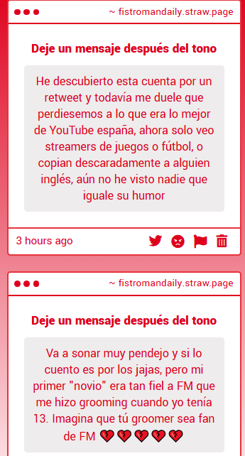 la dualidad del fan de fistroman