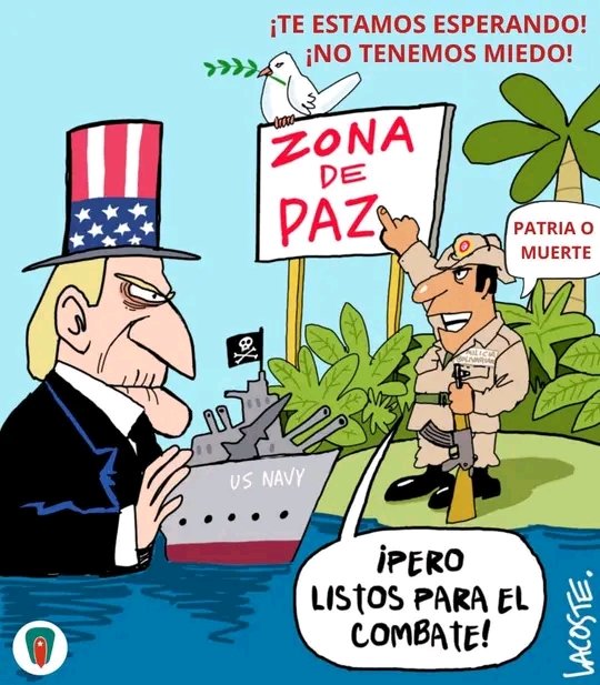 Si nos atacan nos defenderemos.
#MejorSinBloqueo 
#FidelPorSiempre 
#YoSigoAMíPresidente