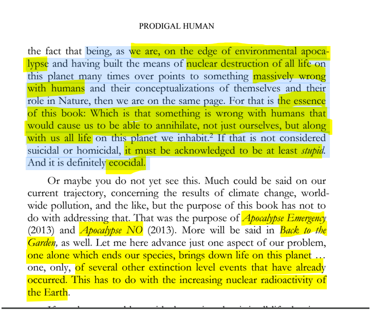 sillymickel's tweet image. *PRODIGAL HUMAN: The Descents of Man* (2016) by Michael Adzema. PREFACE, p. xvi

🧵Click this panel for Thread of complete book

🧵👇 💡📚💙 #PH #ProdigalHuman #PREFACE📖 #TruthWarriors ❕#anthropology🐵 #psychology ☮️ #devolution🐵 #Patriarchy #Civilization #birth #Primal