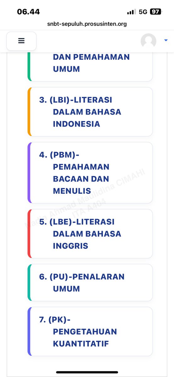 NAM 🦁| otiwi lolos SNBT FTSL ITB tweet media