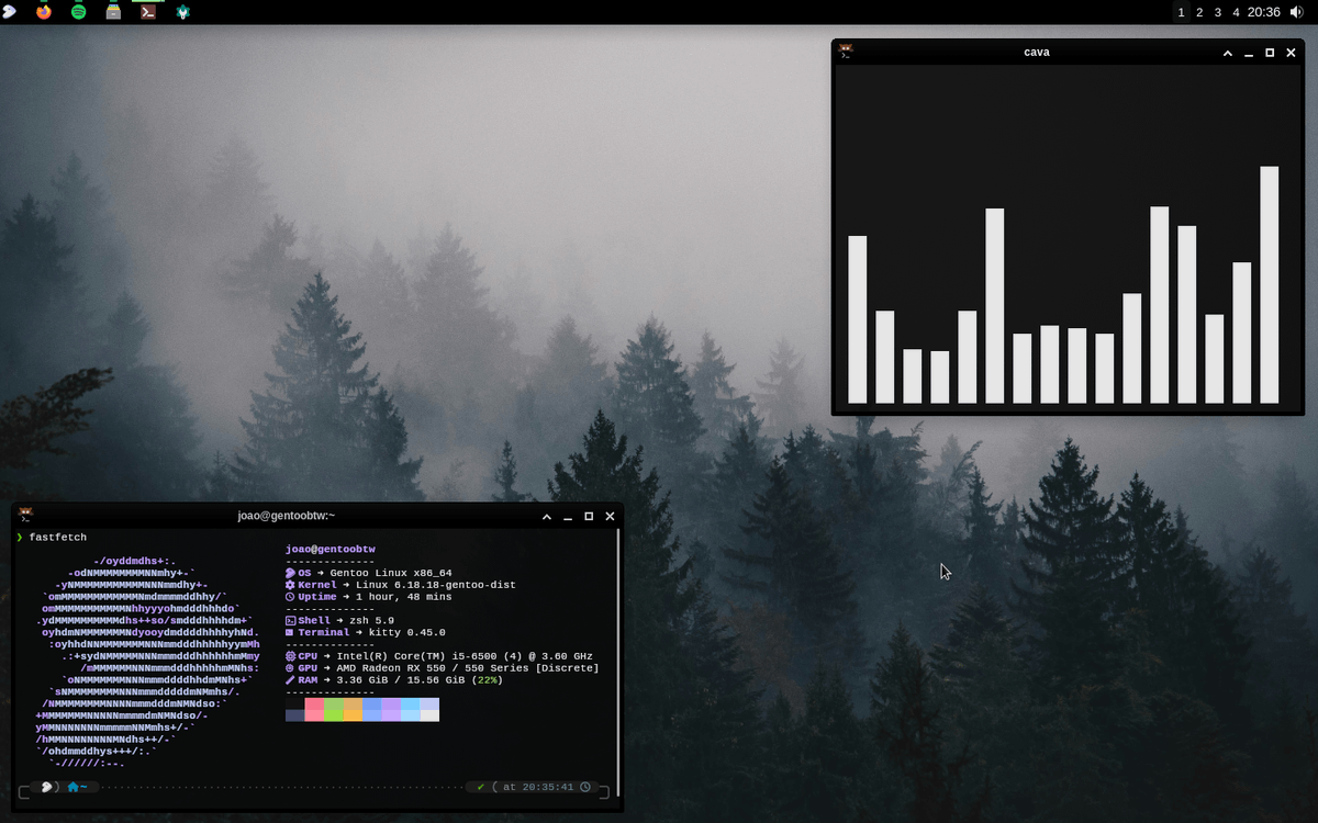 bot_unixporn's tweet image. [XFCE] I use Gentoo btw
Link: redd.it/1snkdz3

#unixporn #linux #screenshot