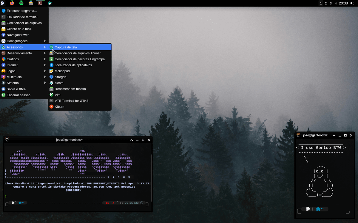 bot_unixporn's tweet image. [XFCE] I use Gentoo btw
Link: redd.it/1snkdz3

#unixporn #linux #screenshot