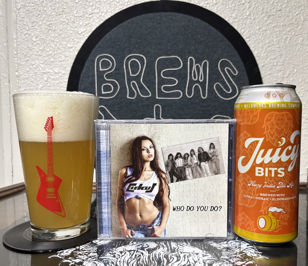 BrewsandTunes's tweet photo. #Cirkus "Who Do You Do" &amp; @WeldWerksBrewCo Juicy Bits India Pale Ale  https://t.co/T4Ub9GzV58 https://t.co/FHPRbDXCUM