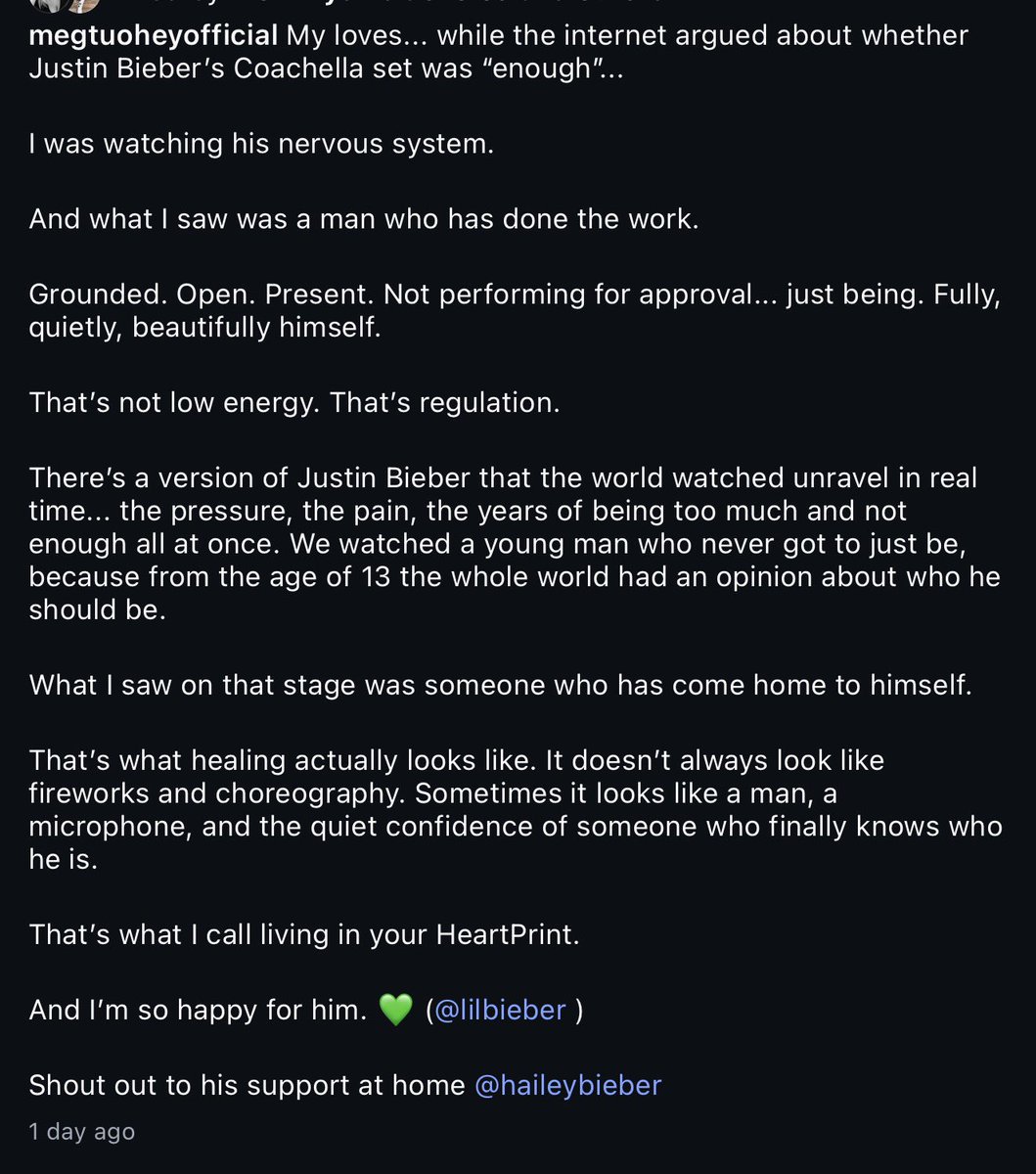 SamiAm2288's tweet photo. She saw what I, and every other caring human, supporter, Belieber saw. My heart feels this so much. I am so ready for round 2 tomorrow night, so excited for those who get to witness it live, and so SO happy for him. Some things are worth the wait and the hard work to get there. https://t.co/eGcp7SIEsj