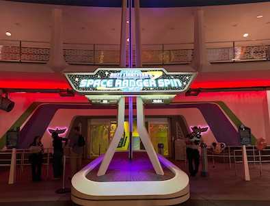 DisneyatWork's tweet photo. Buzz Lightyear's Space Ranger Spin formally reopened at the Magic Kingdom. Nearly 3 decades of heritage with similar attractions built in every MK Style park. We cover it all.  

Podcast: https://t.co/1fIhyesOGR...
Post: https://t.co/WW5xECLutE https://t.co/LSKmnTNgEH