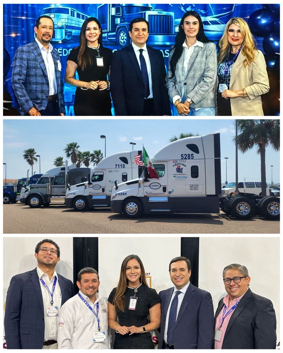 consulmexlaredo's tweet photo. El Cónsul @AlcalaSM y personal de promoción acompañaron a proveedores de empresas transportistas asociados a México, así como al @gobnld en su participación en la Exposición de Comercio Mundial de @cityoflaredo organizado en @LaredoArena por #LMCA. @SRE_mx #DiplomaciaEconómica https://t.co/aP0Z2ycodf