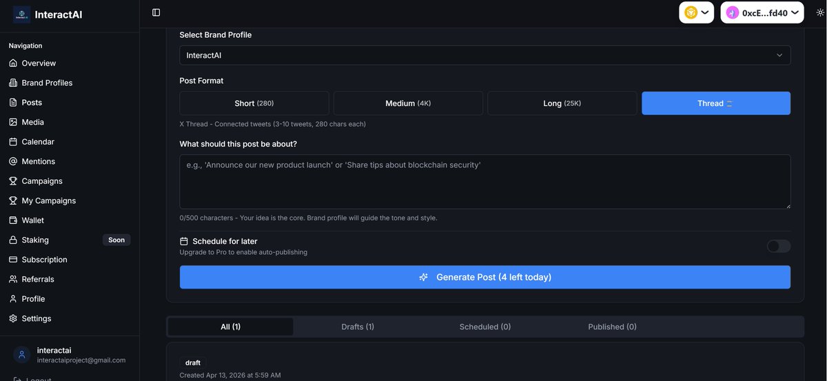 InteractAI (@InteractAIApp) / Posts / X