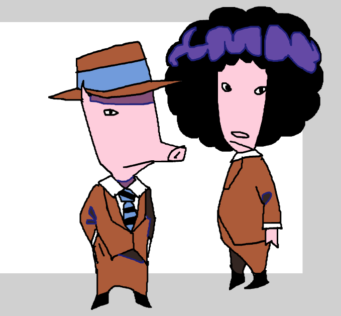 monkey with glasses :J tweet media