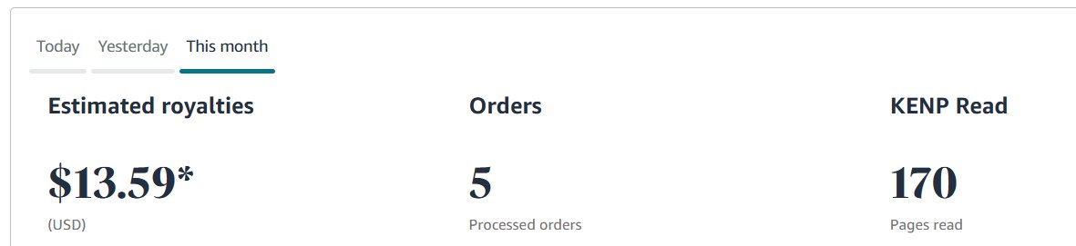 songbirdpublish's tweet image. Awesome start to the month. It's so cool to see people actively reading my book! Do you have a copy of 𝑇ℎ𝑒 𝑁𝑒𝑤𝑙𝑦 𝐹𝑟𝑢𝑔𝑎𝑙 yet?

amazon.ca/Newly-Frugal-B…

#writing #reading #books #publishing #SavingMoney #TheNewlyFrugal