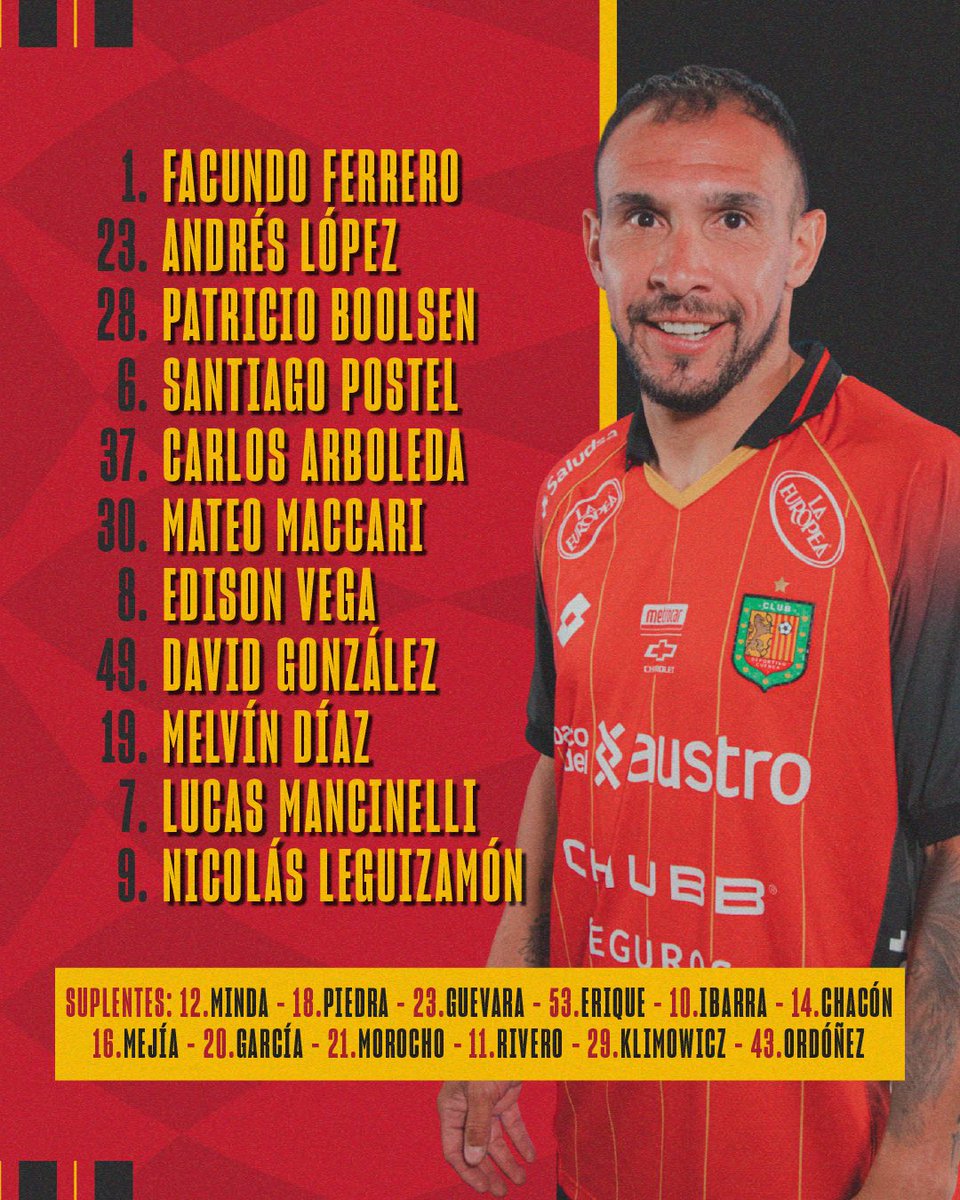 RacingStats_'s tweet photo. 🌎 | CONMEBOL Sudamericana

4️⃣9️⃣ David González es titular en Deportivo Cuenca 🇪🇨 por la segunda fecha de fase de grupos.

🔙 Viene de ser titular en la victoria ante Santos 🇧🇷.

🆚️ San Lorenzo 🇦🇷
⏰️ 21:30
📺 DirecTV Sports / Fútbol Libre https://t.co/L8ISDEkgsV