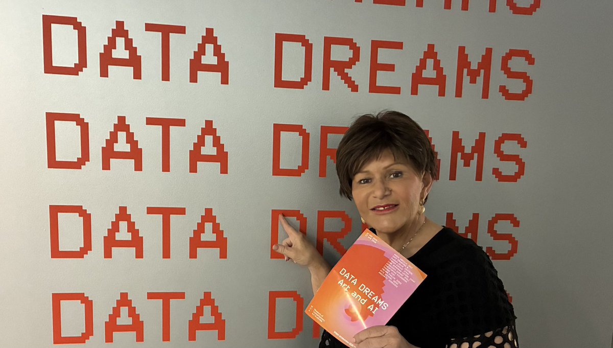 BronFredericks's tweet photo. See my review on ‘Data Dreams: Art and AI’ on at the Museum of Contemporary Art Australia - ‘Artistic interrogations of artificial intelligence highlight environmental health impacts’, @CroakeyNews, https://t.co/Uaax7hQqYO. #AI #ArtificialIntelligence #Health #HealthImpacts https://t.co/iAAQFB3f8f