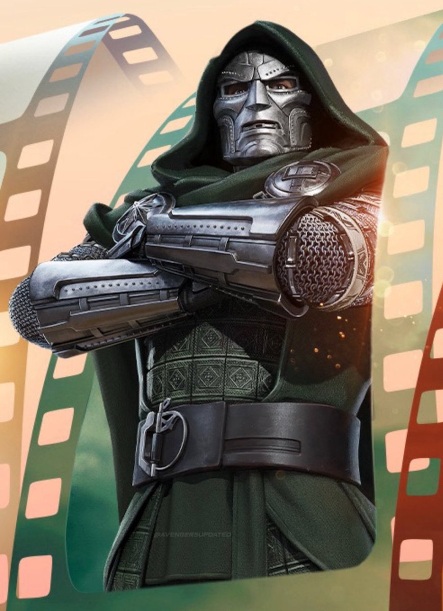 Robert Downey Jr is using an accent in his voice for Doctor Doom in ‘AVENGERS: DOOMSDAY’.

His mask looks very similar to this