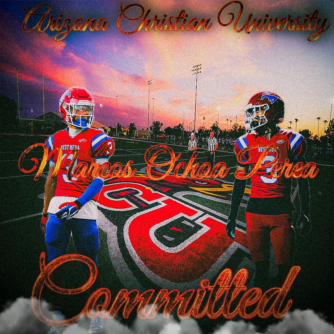 Marcos_Perea3's tweet photo. I’m very excited to say that I will be continuing my football career at @firestormfb!
First and foremost, I want to thank God for blessing me with this opportunity. Thank you to my family for always believing in me and pushing me to be my best every day!! I’m grateful for everyone who has been part of my journey and supported me along the way. I’m excited for this next chapter and ready to get to work! One last Thank you to @CoachBrody_34 for everything you have done this wouldn’t be possible without you as my coach!!