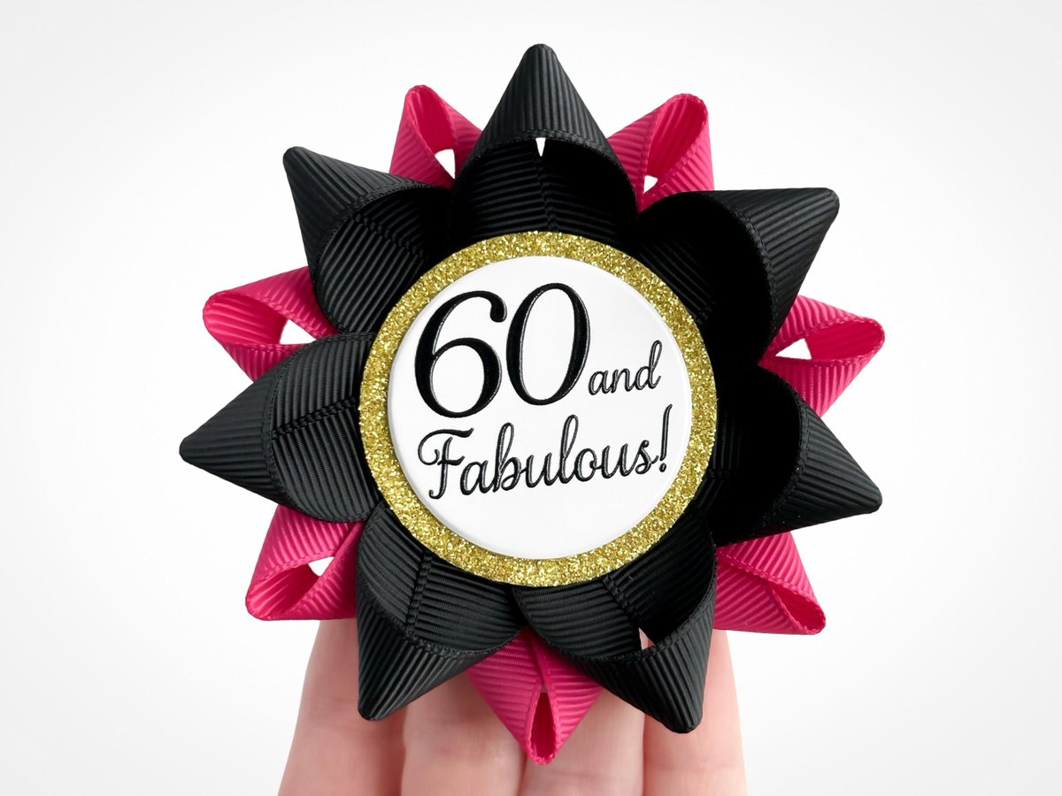 PPerceptions's tweet image. 60th Birthday Gift Ideas 60 and Fabulous Pin for Her, Sixtieth Party Decorations, Milestone Celebration Theme, Black and Hot Pink tuppu.net/b66560ca #weddings #events #partyplanning #shoppingonline #eventplanning #shopsmall #60BirthdayParty