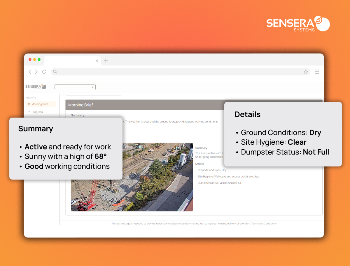 senserasystems's tweet image. Know your site before you arrive. 🚧📱

The SiteCloud Insights Morning Brief sends you a 1st-thing-in-the-morning recap of ground conditions, site hygiene, deliveries, and more, straight to your inbox.

No more surprises. Just data.

#ConTech #MorningBrief #SenseraSystems #AI